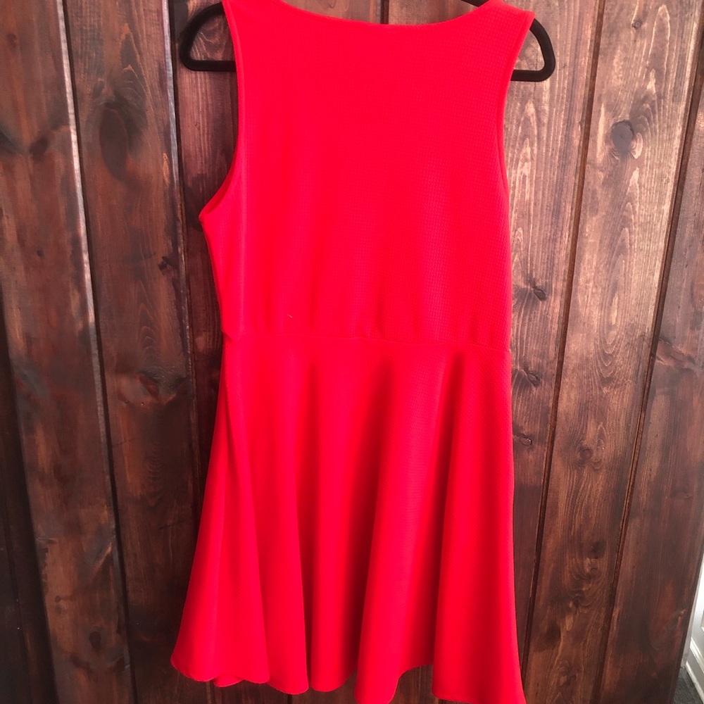 Agnes & Dora Fisher Red Dress w/ Pockets NWT XL - Picture 4 of 7